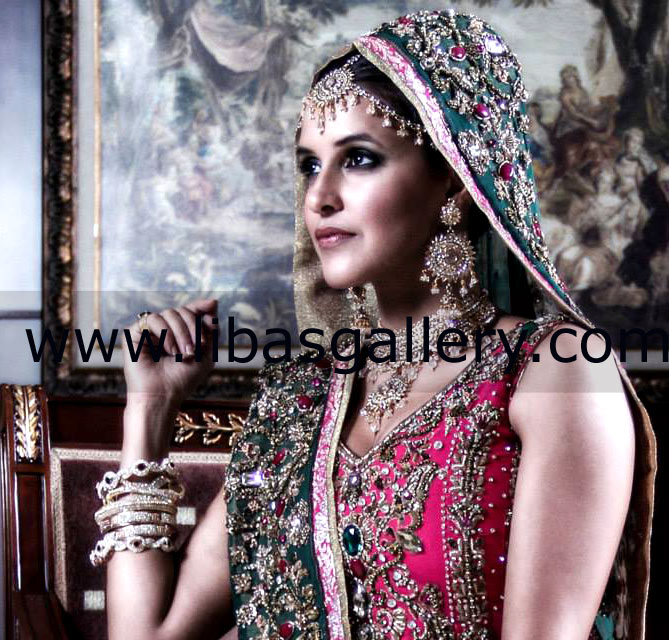 Cerise Pink Ursula Bridal Wear 2014