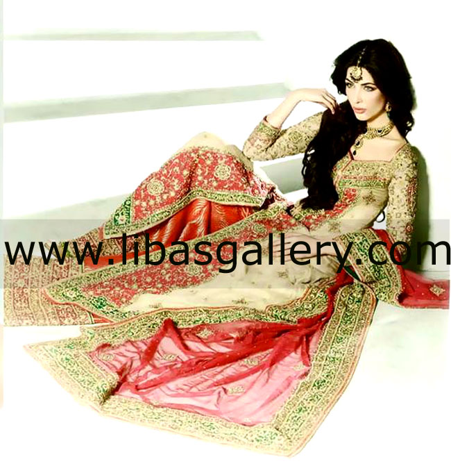 Almond Faustine Bridal wear 2014
