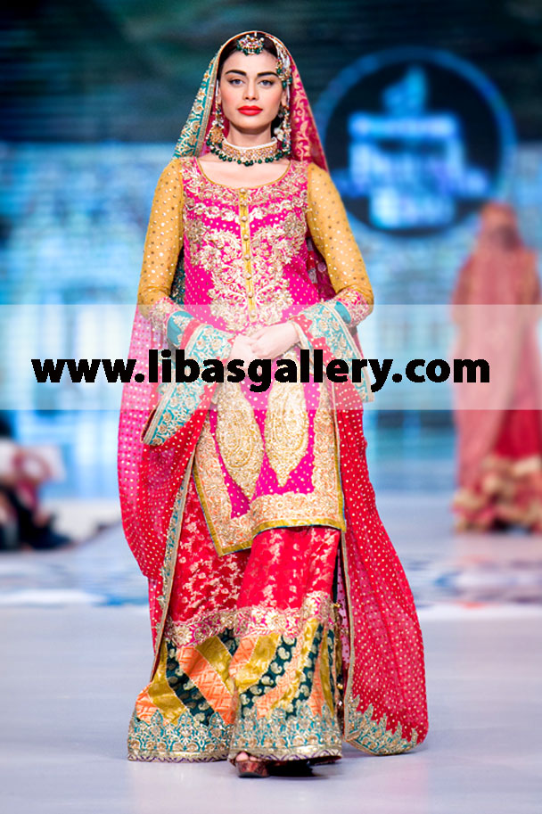 Bridal wear Latest trends 2014 by Nomi Ansari PBCW 2014 Great outfits, Wedding Dress & Attire for bridal in lastest styles Shop in Sydney, Australia Tel.+61 (08) 6102 5710 Call For Price