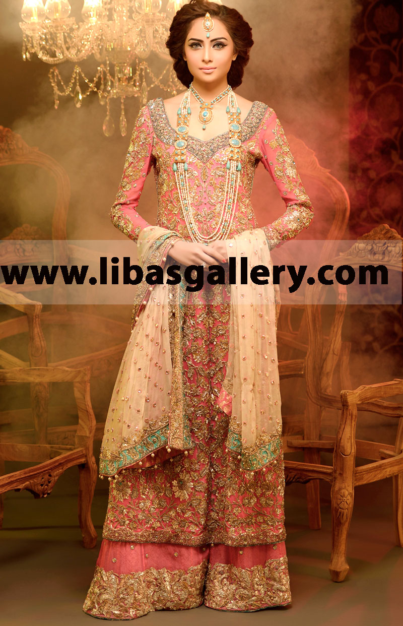 Shop Online Sana Safinaz, Sana Safinaz Bridals, bridal lehenga at Pantene bridal couture week 2014, Pakistani bridal dresses at PFDC,Lawn 2014, Ready to Wear, Pret, Formal Collection, Embriodered Collection In New York, USA