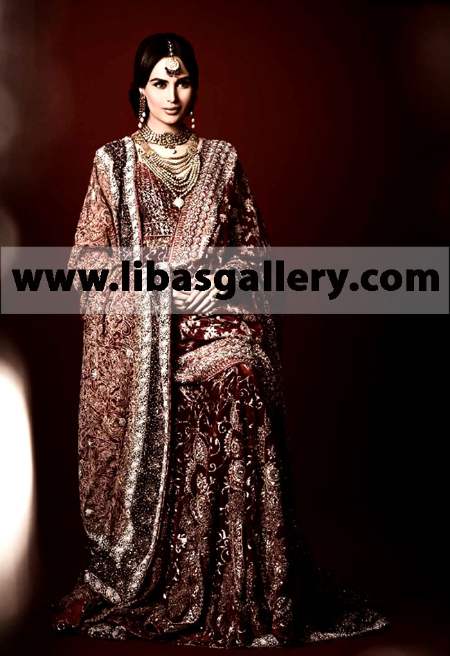Find the best selection of HSY beautiful wedding dress here at www.libasgallery.com offers the HSY Low Cost beautiful wedding Bridal dresses online sales, most beautiful wedding dresses you can find here