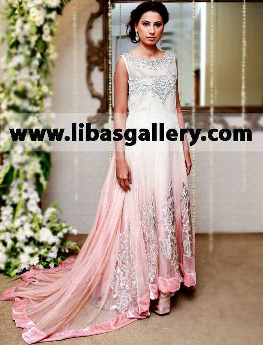 Cameo Pink Meridian Bridal Wear 2014