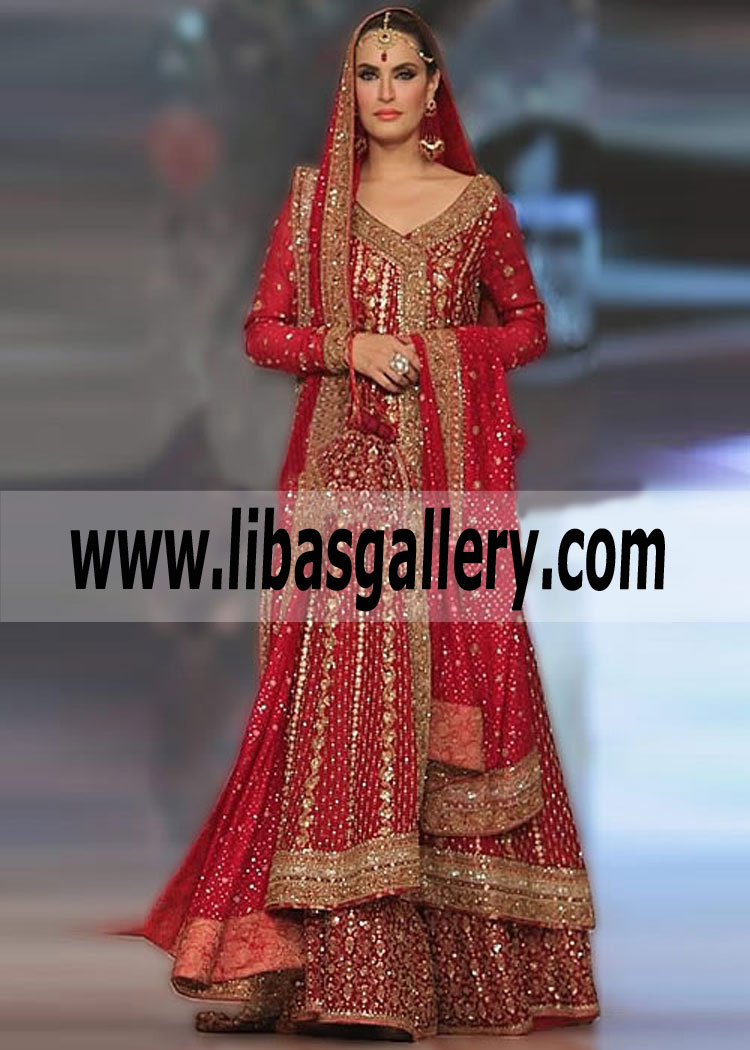 Buy Latest Anarkali Angrakha Dresses by Designer Mifrah﻿ Buy Online ...
