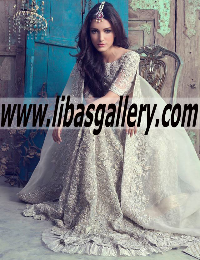 Elan by Khadijah Shah Bridal Collection 2014-2015 Wedding Dresses 2014-2015 Elan Bridal Wear Anarkali Suits Bridal Lehenga Designer Sharara Party Wear Clothes Ghagra in UK, USA, Canada