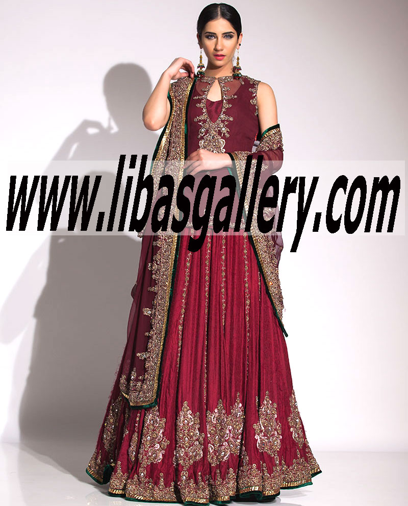 Fahad Hussayn Bridal Clothes: Shop Top Brands Fahad Hussayn Couture for Women`s  Bridal Clothing - www.libasgallery.com 