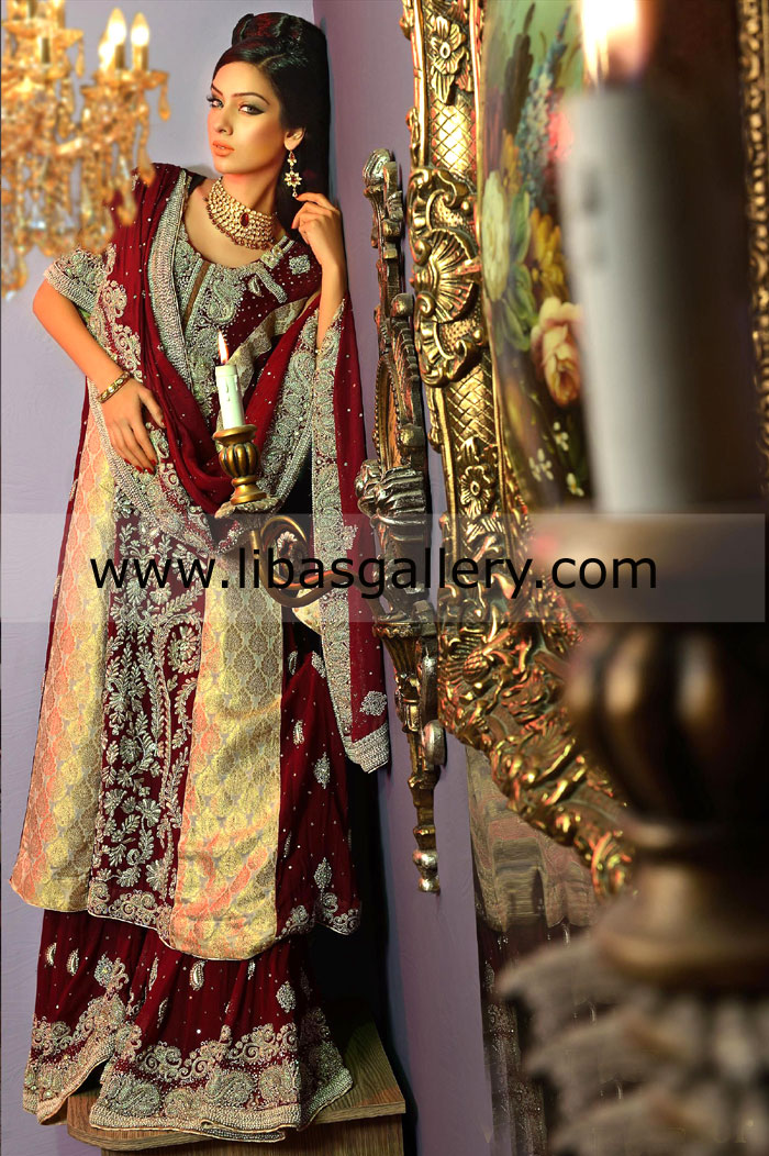 Pakistani Wedding Clothes Images of Pakistani Wedding Clothes, Indian Pakistani Wedding Clothes, Latest Pakistani Wedding Clothes Lehenga, Sharara, Gharara Online in USA, UK, Canada