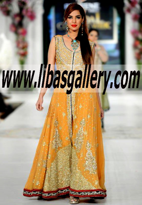 Asian Bridal Gowns Dresses Collection 2015 by Designer Rani Emaan at Pantene Bridal Couture Week Anarkali Gowns Affordable for Brides, Lehanga Choli Southeast Calgary, Lehanga Choli Southwest Calgary, Bridal Lhenga Calgary, AB