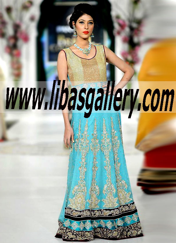 Indian Pakistani Designer Anarkali Dresses Clermont Florida USA Rani Emaan Latest Party Wear Anarkali Dress