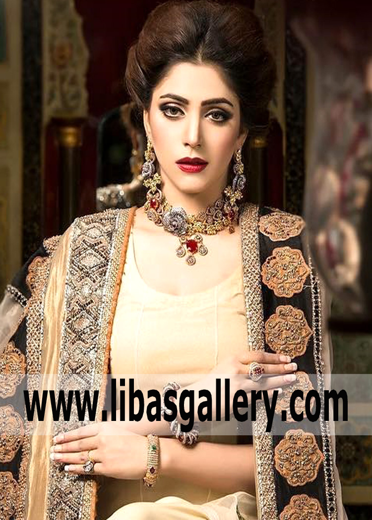 bride adorned with latest jewellery set for special occasion and party including choker finger ring earrings pair San Francisco Washington DC USA