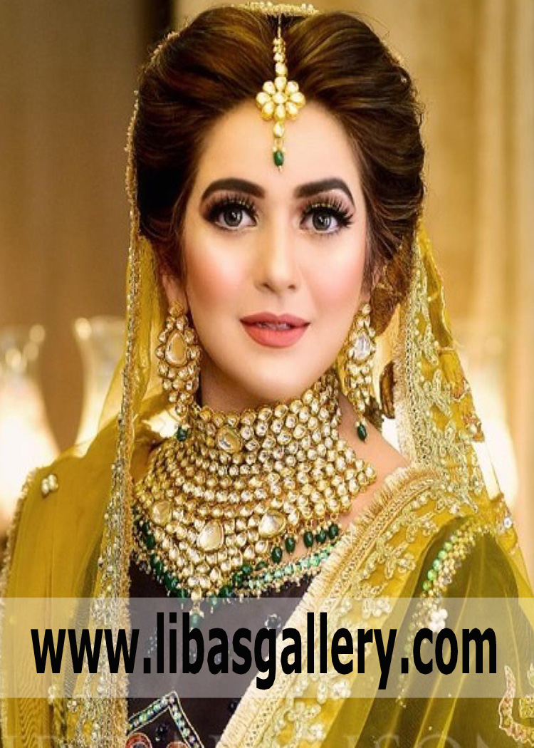 book your obedient daughters wedding jewelry set for barat and walima day in any color uk usa france