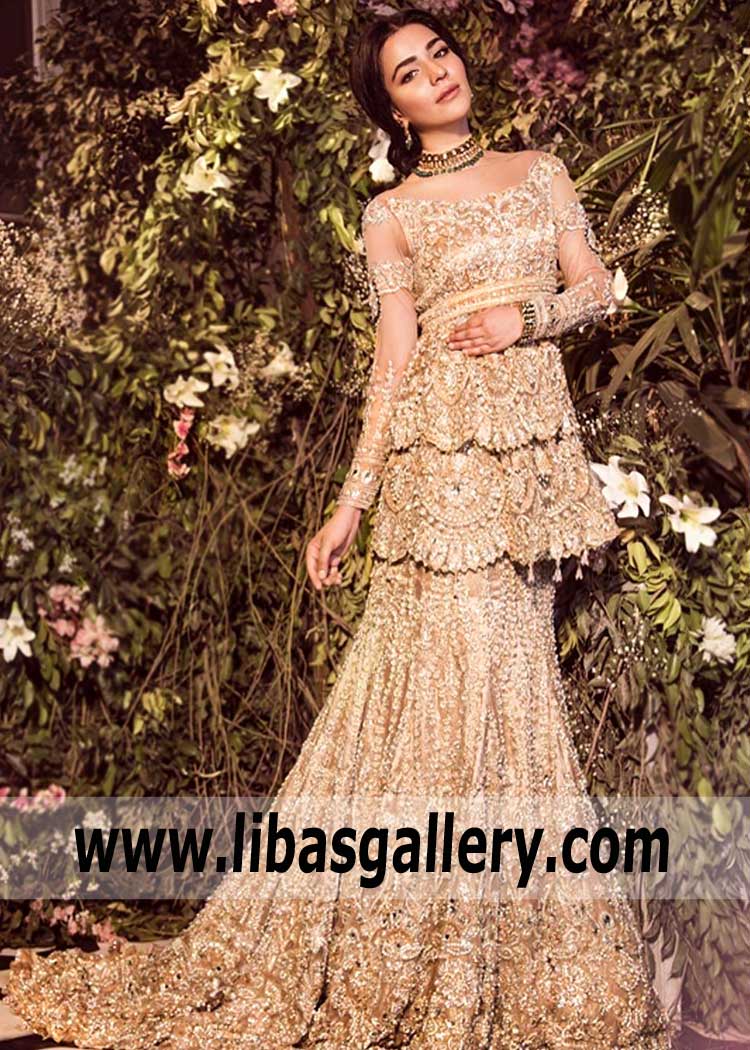 Miraculous Fallow Bridal Lehenga for Valima and Special Occasions