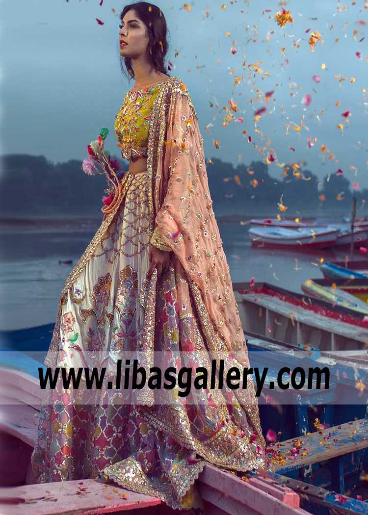Desirable High Waist Lehenga Choli Dress for Wedding and Special Occasions