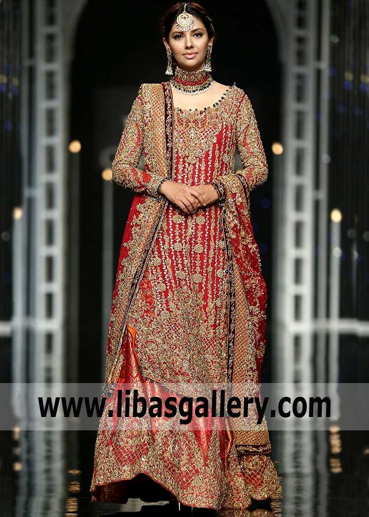 Exquisite Traditional Wedding Dresses in Cardinal Color Looks Amazing In Any Season