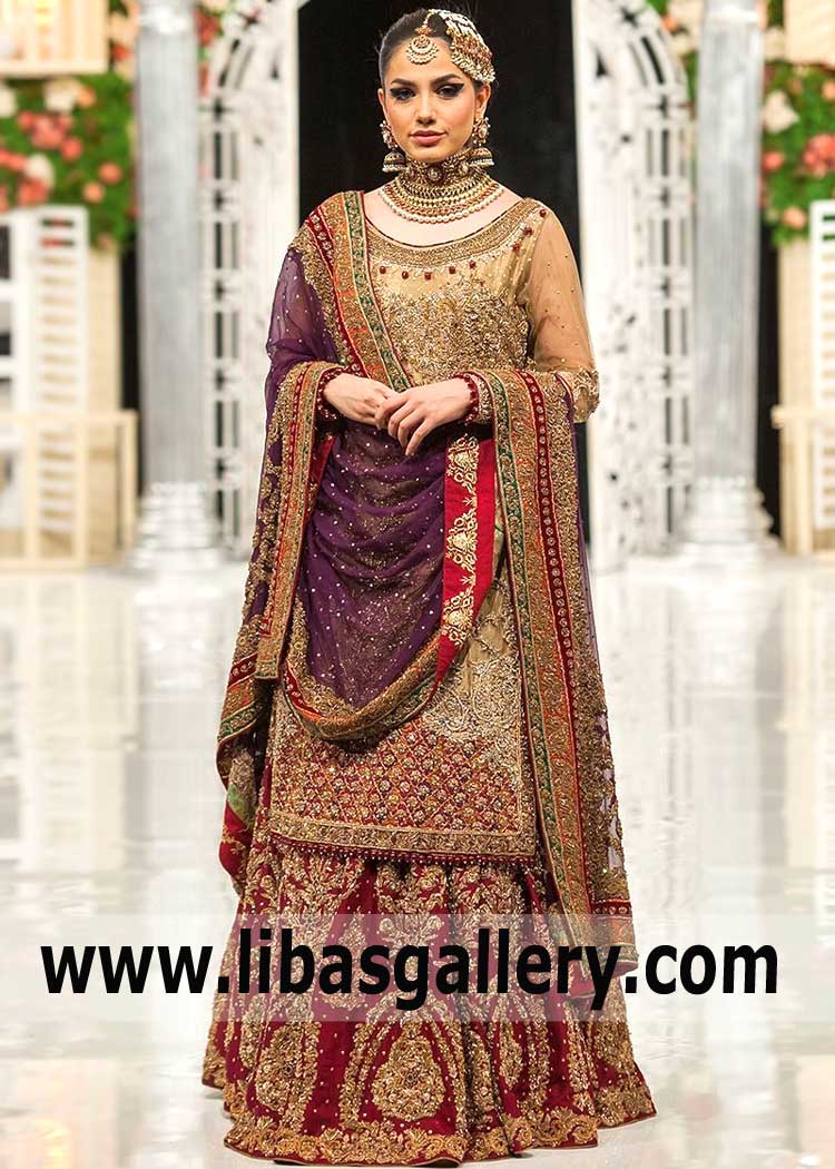 Trendiest Pakistani Bridal Collection Aisha Imran | Latest Pakistani ...