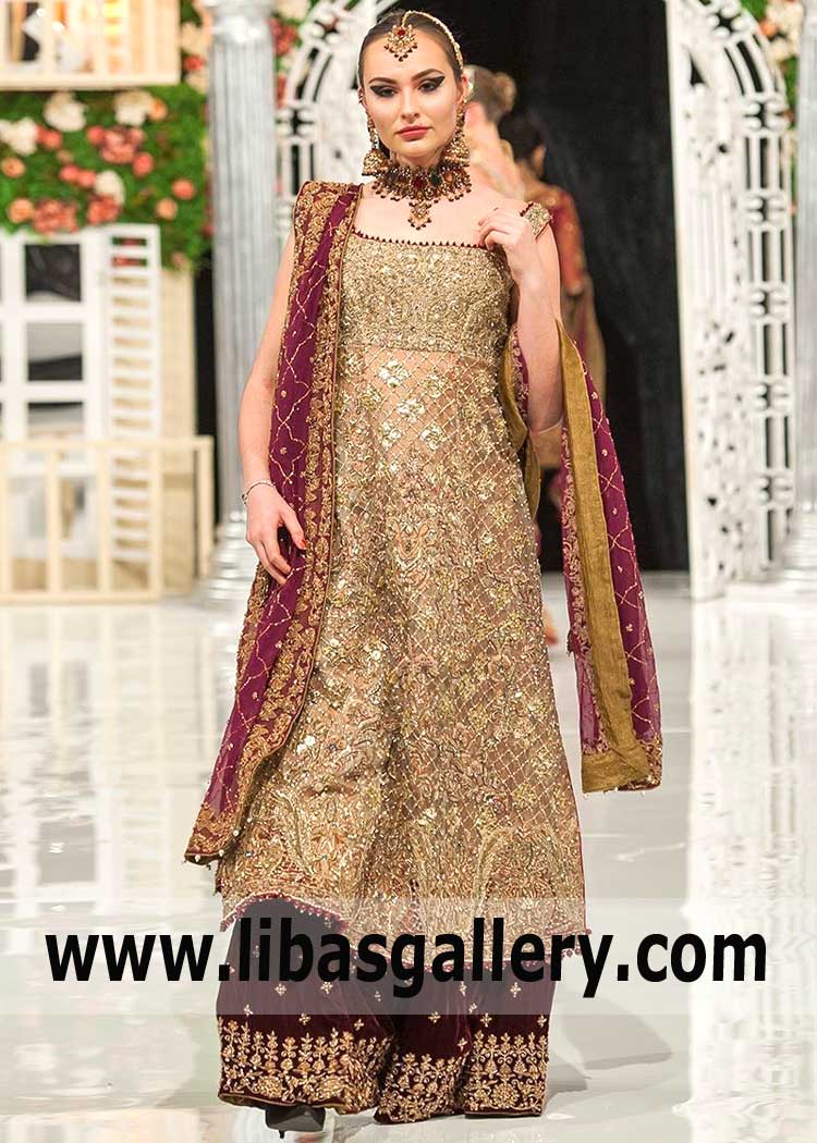 The Coolest New Bridal Anarkali Dress for Valima and Reception Dinner