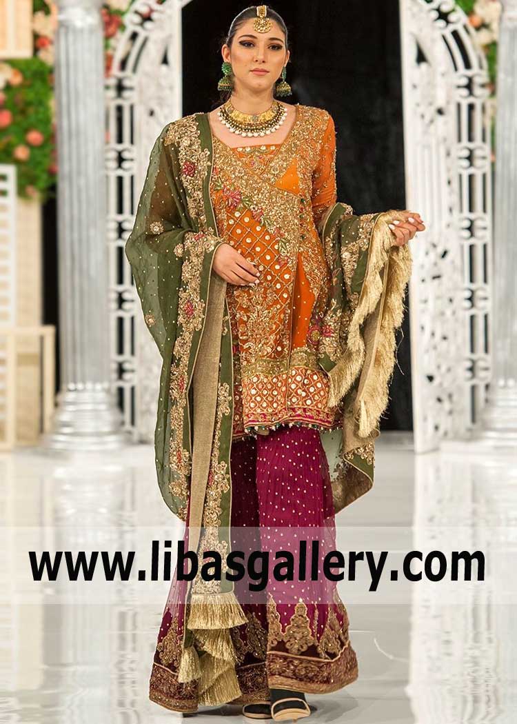 This Most Majestic Angrakha Bridal Dress is Perfect For The Extra Bride