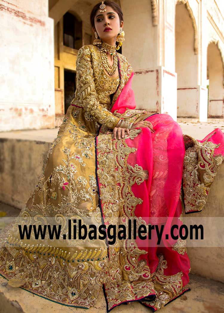 Most Innovative Traditional Wedding Lehenga Details Made For A BRIDAL QUEEN