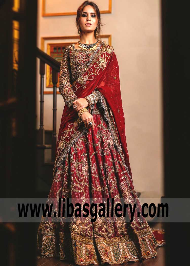 The Luxury of The East Pakistani Designer Lehenga Choli
