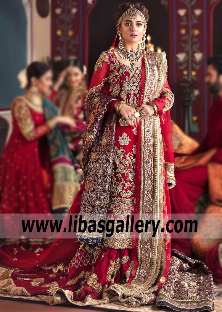 Jewel Rose Garden Wedding Lehenga