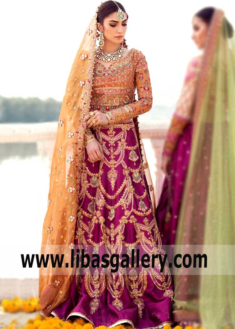 Voguish Bridal Lehenga Choli Dress for Wedding and Special Occasions