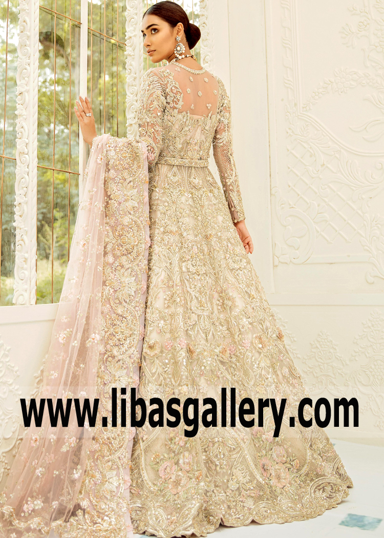 Ivory Brochant Wedding Gown