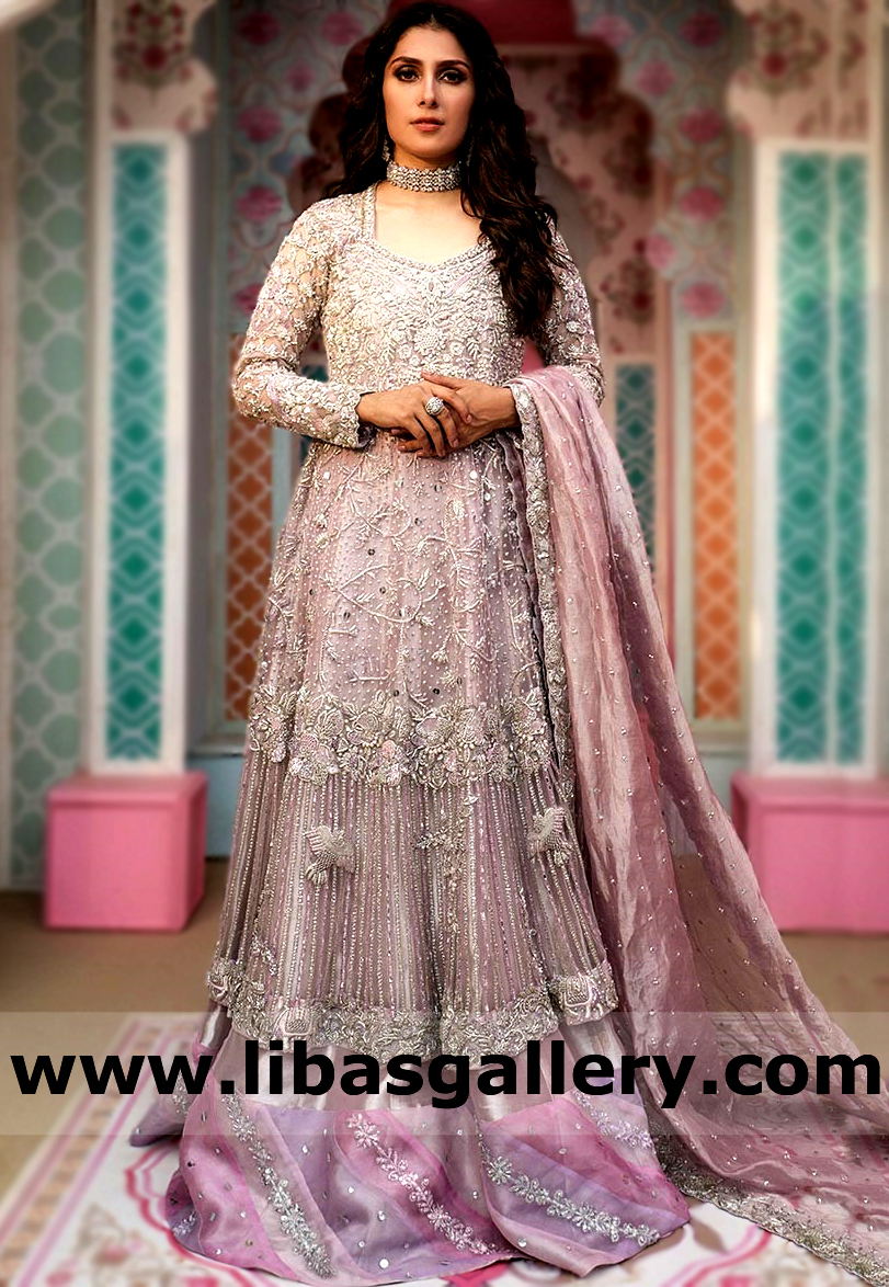 Lavender Brunel Anarkali