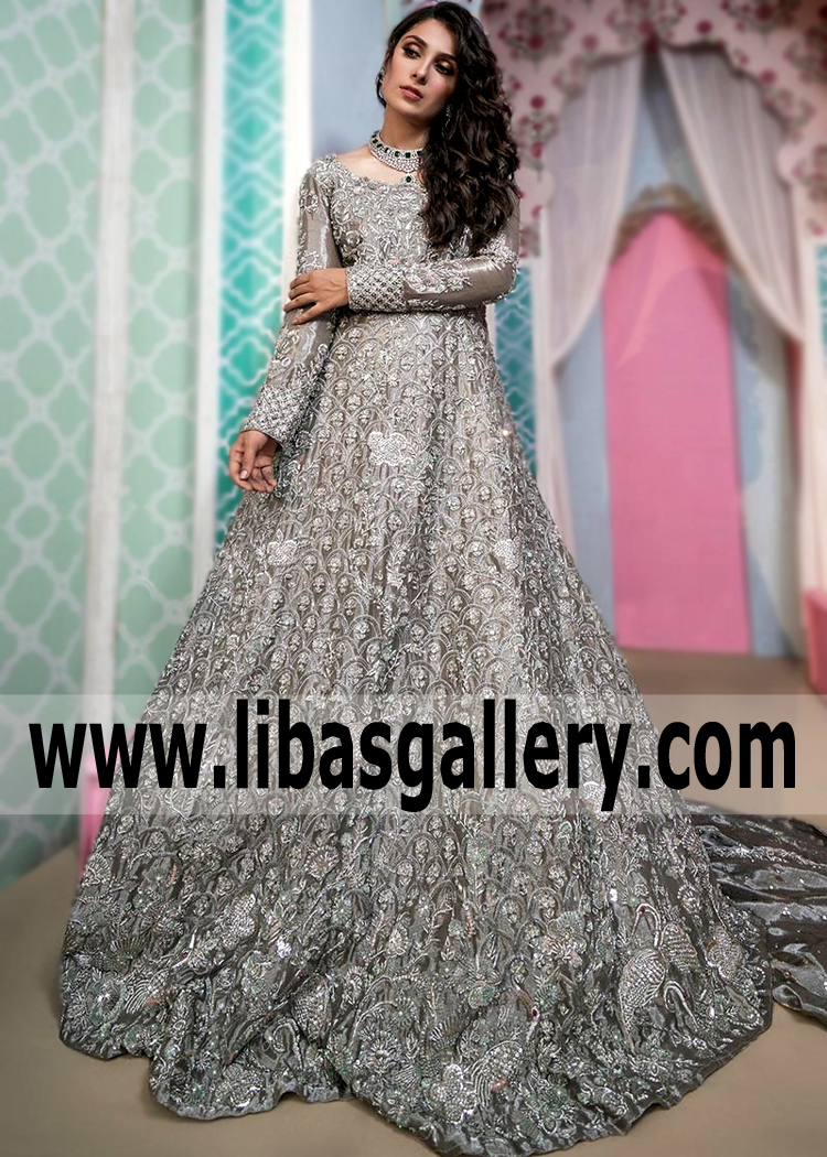 Taupe Gray Amaranto Gown