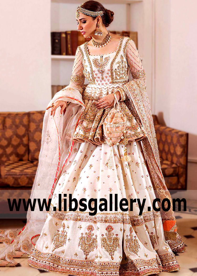 Pakistani Bridal Outfits Eaton Ohio US Pakistani Bridal Lehenga Dresses Mohsin Naveed Ranjha