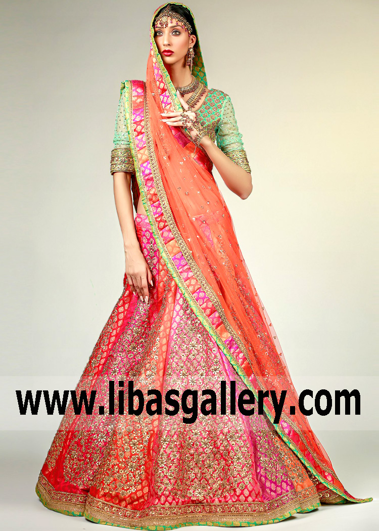 Pakistani Designer Chatapati Lehenga Sacramento Haywar artesia California Wedding Dresses