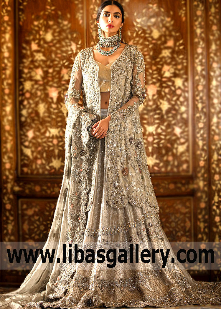 Gray Royse Lehenga