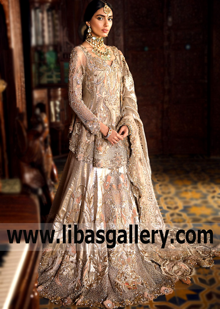 Pakistani Wedding Dresses for Bride Texas TX US Ammara Khan A Royal Duet Collection