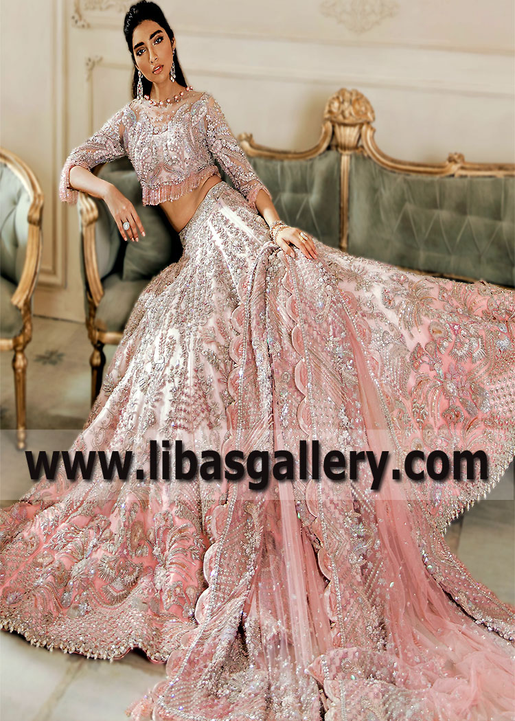 Pink Lantana Wedding Lehenga Choli