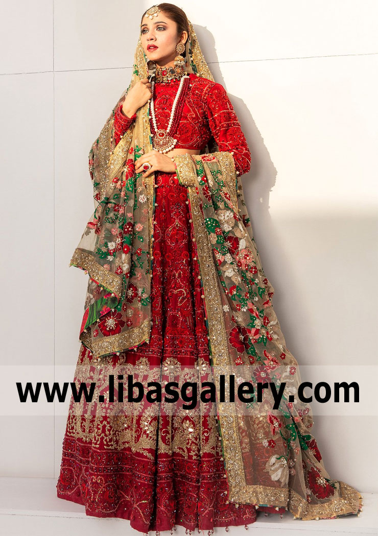 Ali Xeeshan Wedding Dresses Lehenga Matawan New Jersey NJ USA Pakistani Bridal Boutique USA Bridal Shops