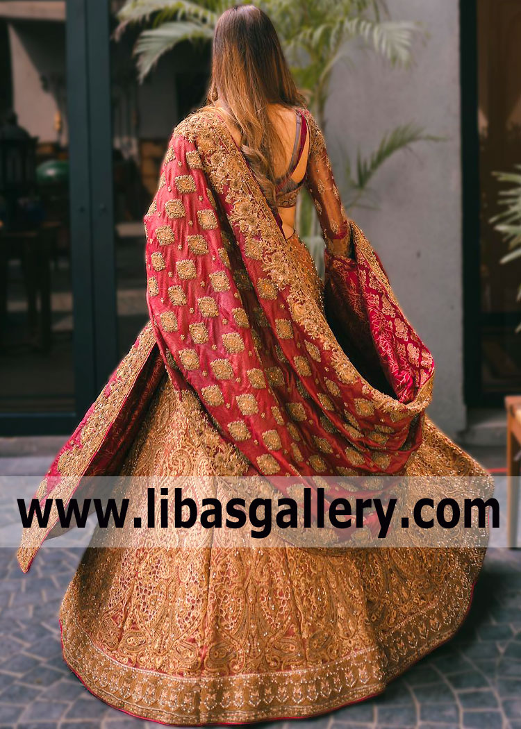 Hsy Bridal Lehenga Uk Usa Canada Australia Buy Hassan Sheheryar Yasin Designer Indian Lehenga 9892