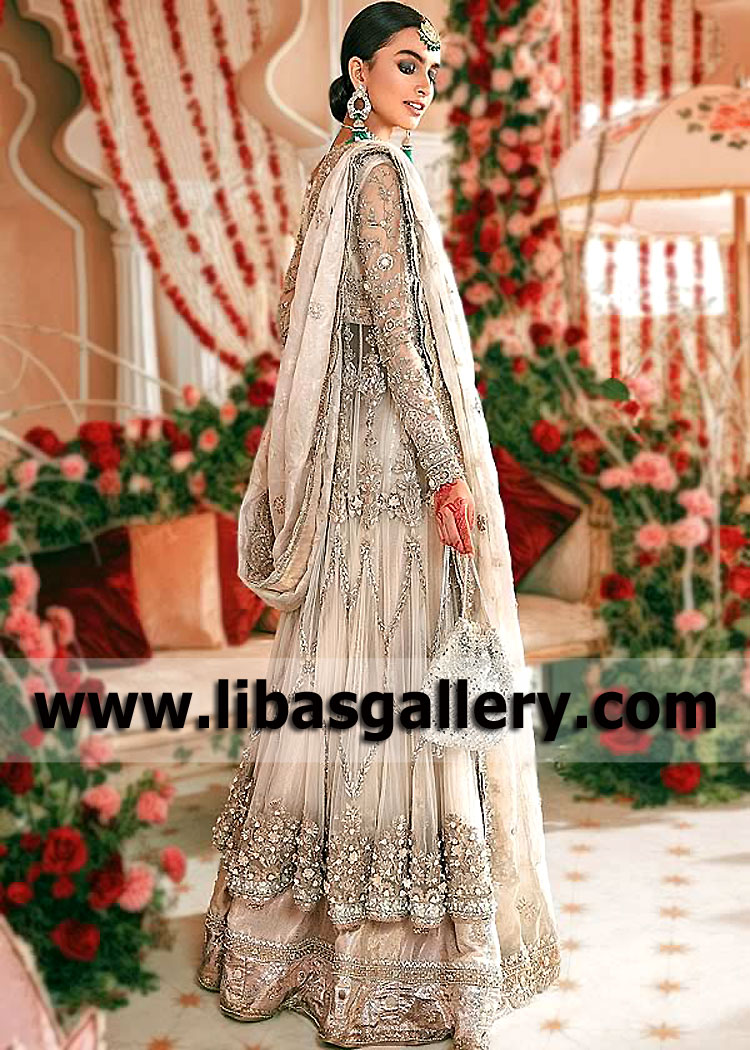 Snow Spirea Bridal Maxi Sharara