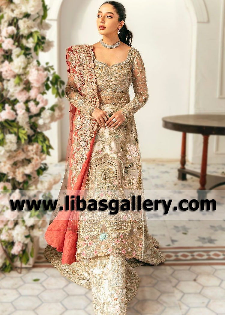 White Clover Nikah Wedding Dress