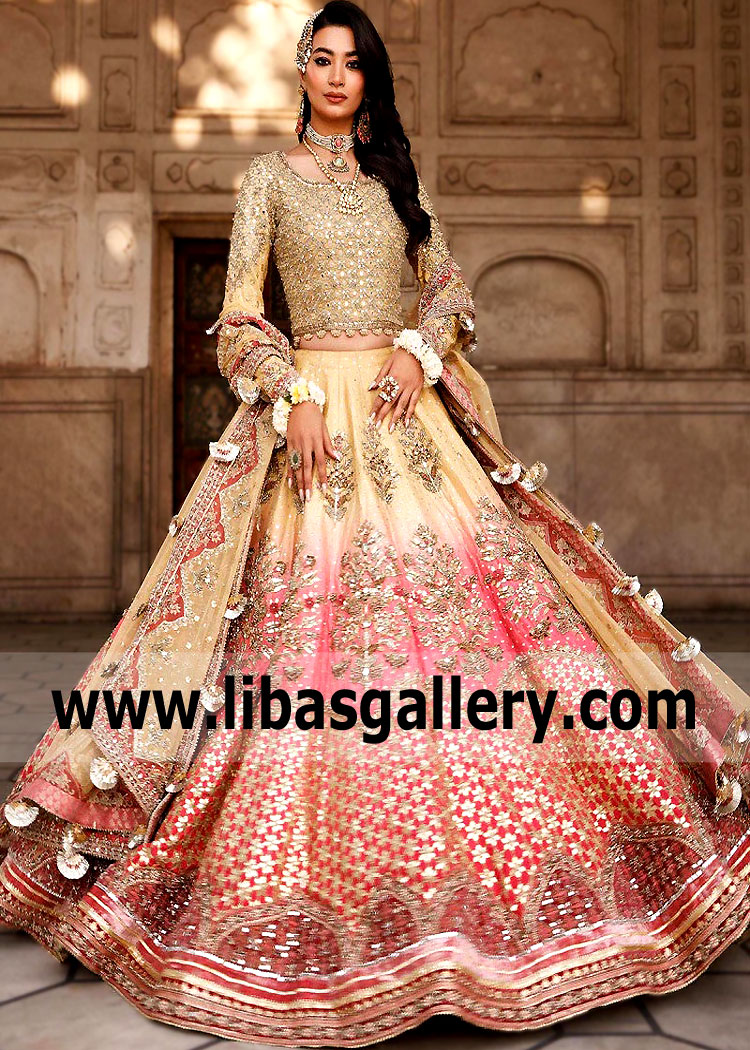 Buttercup Blossom Wedding Lehenga
