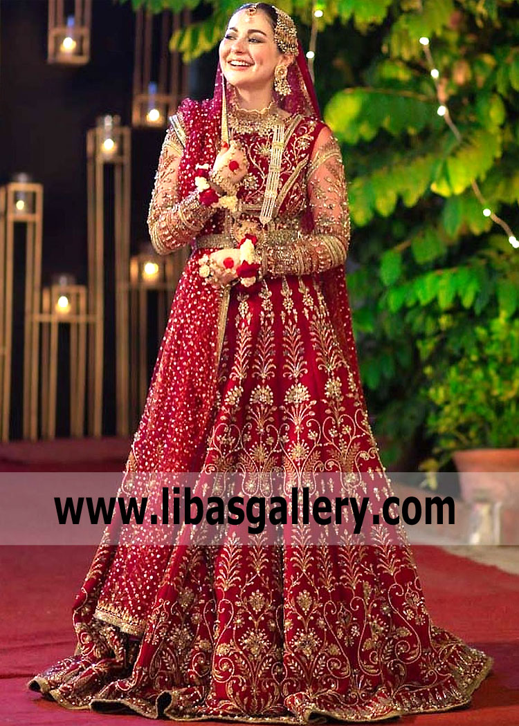 Luxurious Wedding Dresses UK USA Canada Australia Nomi Ansari Wedding Dresses Bridal Price Latest Bridal Collection