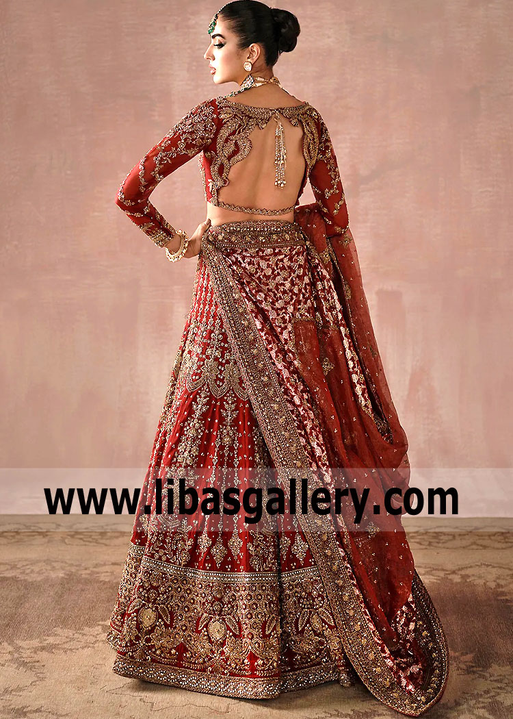 Delicate New Red Tansy Bridal Dress