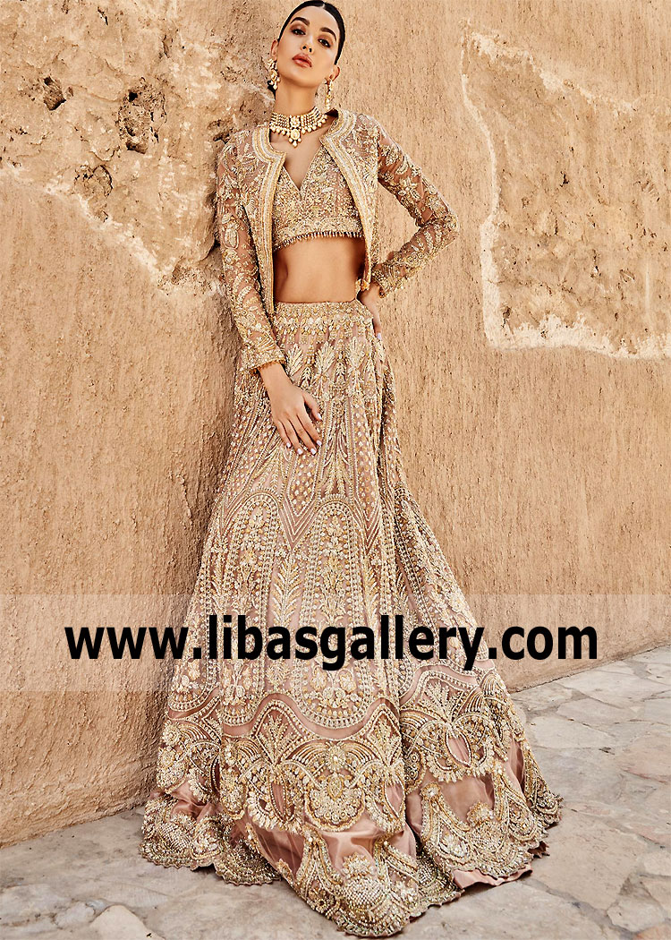Pakistani Reception Dresses Saira Shakira Valima Wedding Dresses Lehenga for Walima UK USA Canada Australia