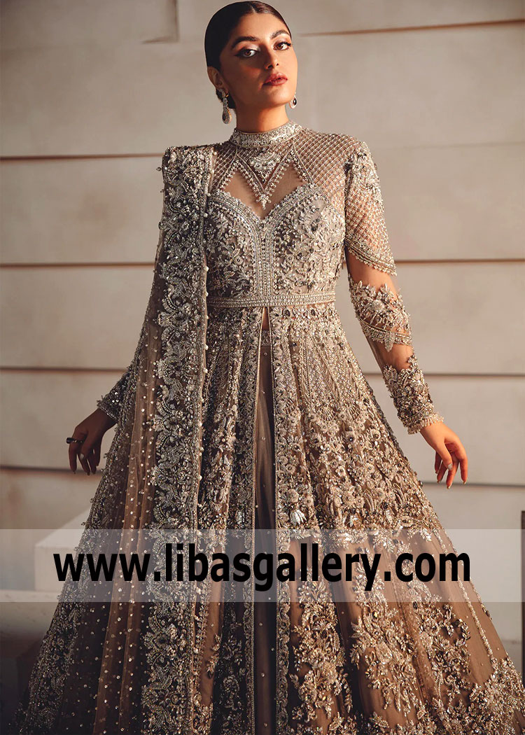 Platinum Escallonia Wedding Lehengas For Most Beautiful Brides