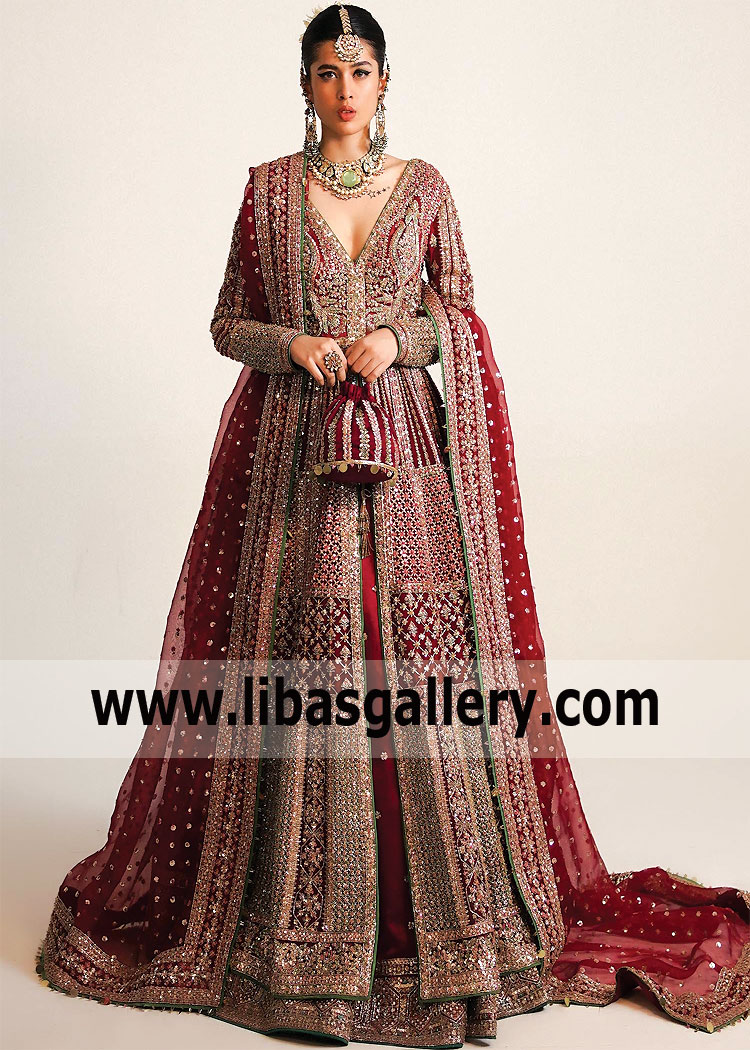 Hussain Rehar Bridal Wear Pakistan Latest Hussain Rehar Bridal Dresses with Price