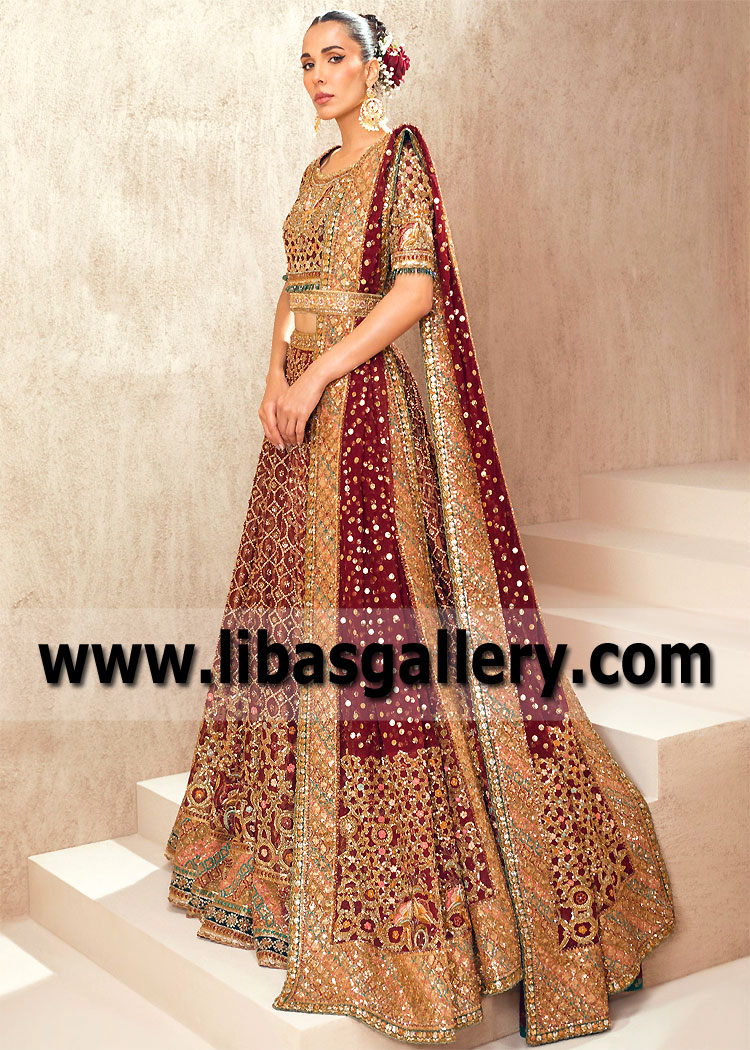 Rosewood Fleur Wedding Lehenga Choli