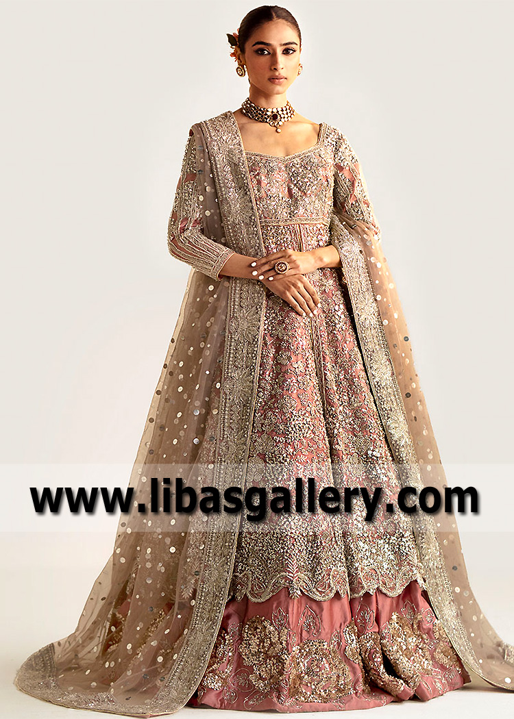 Shrimp Serandite Pishwas with Lehenga