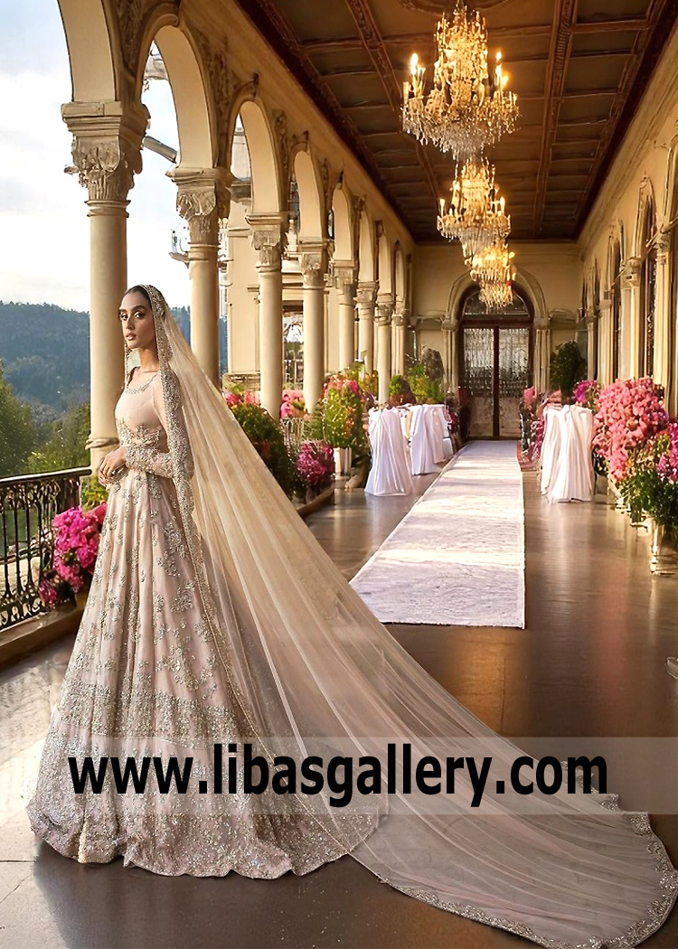 Diamond Champagne Julia Lehenga and Choli