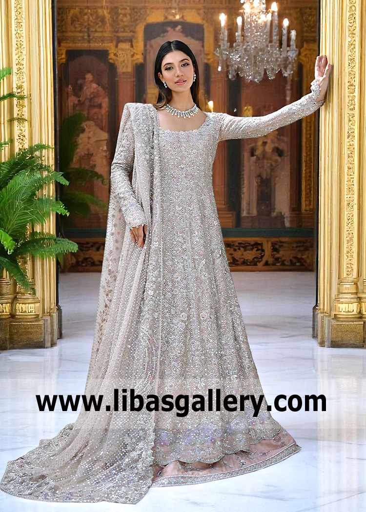 White Smoke Luxury Pishwas and Lehenga