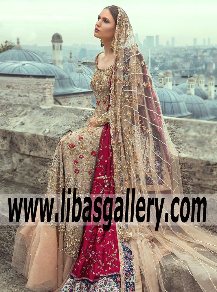 Online Bridal Anarkali Suits for Special Events Pakistan Bridal Anarkali Gowns Toronto Canada