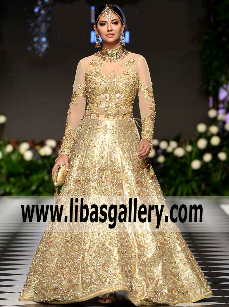 Nomi Ansari bridal collection Carteret New Jersey NJ US Pakistani Bridal Gowns Pakistani Wedding Gowns