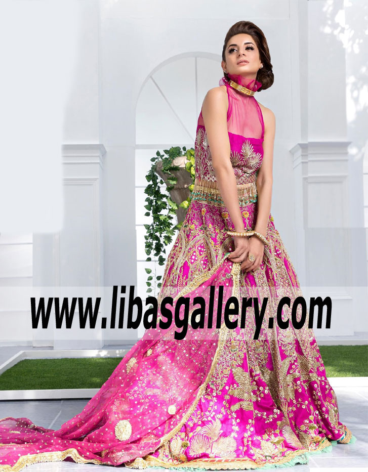 Pakistani Bridal Lehenga Collection Newcastle UK TABYA Bridal Lehenga for Wedding Function