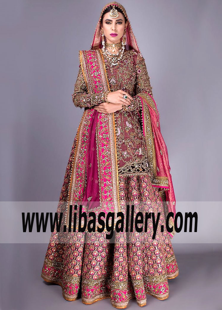 Unbelievably Unusual Cordovan Maroon Lehenga